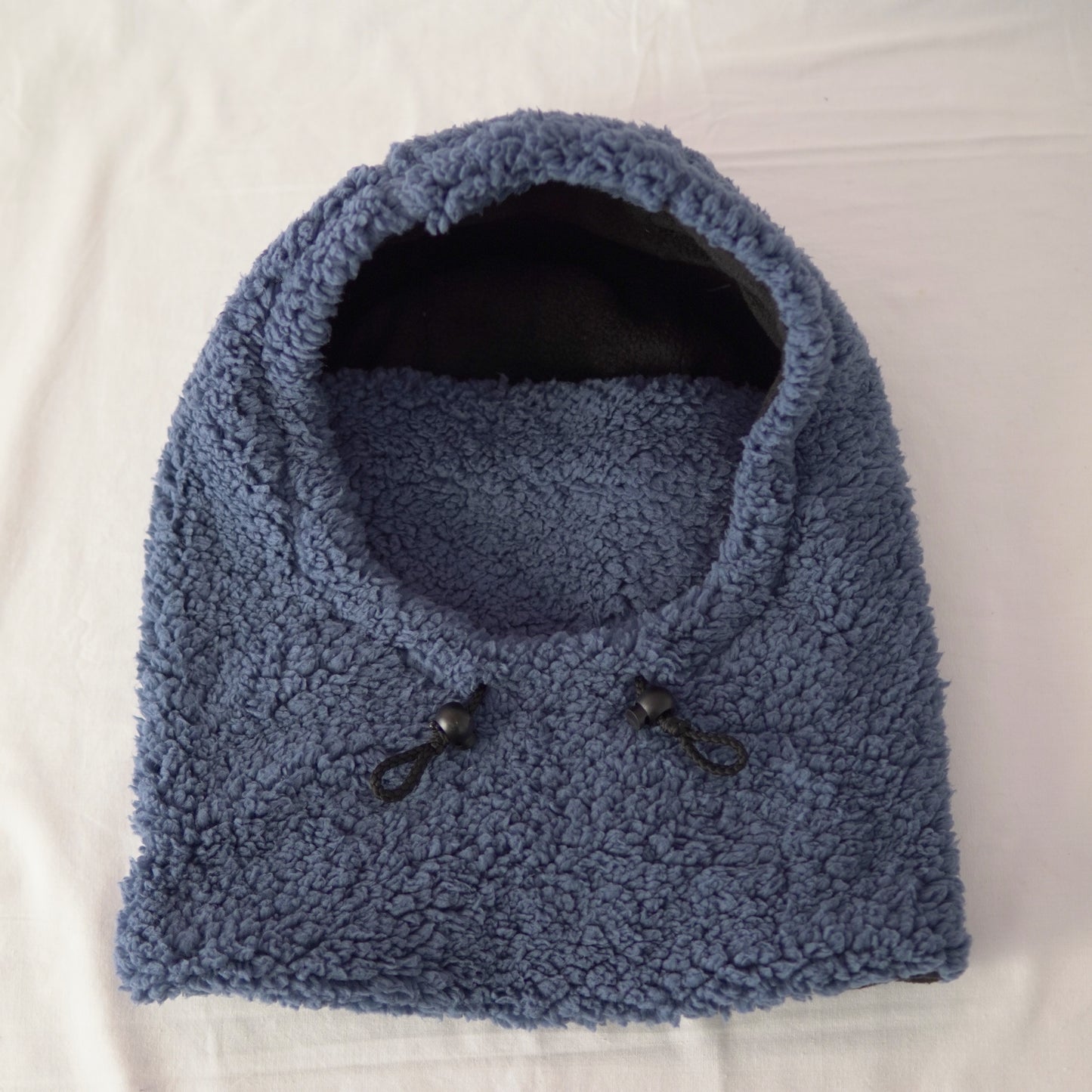 Teal Sherpa Hoodie Balaclava