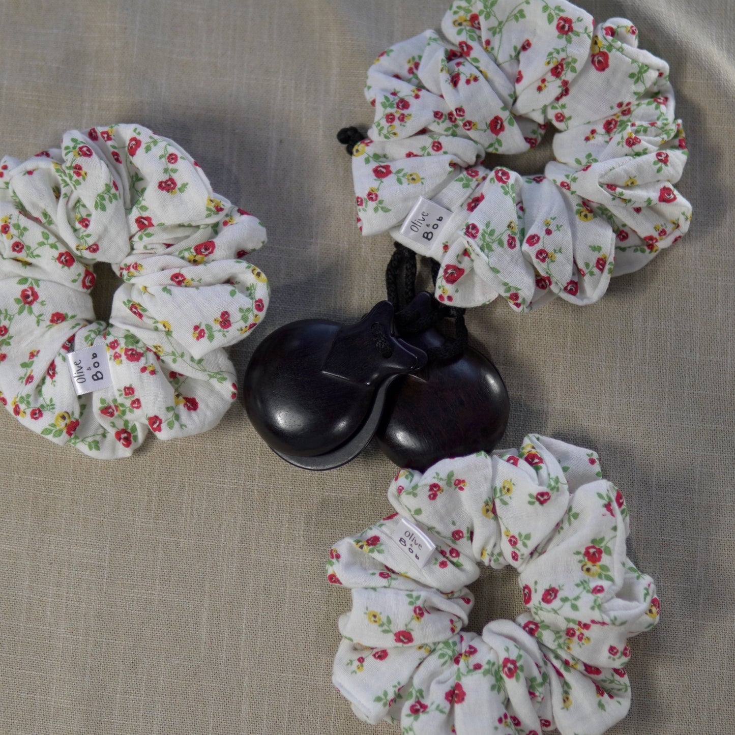 Carmen's Rose Scrunchie