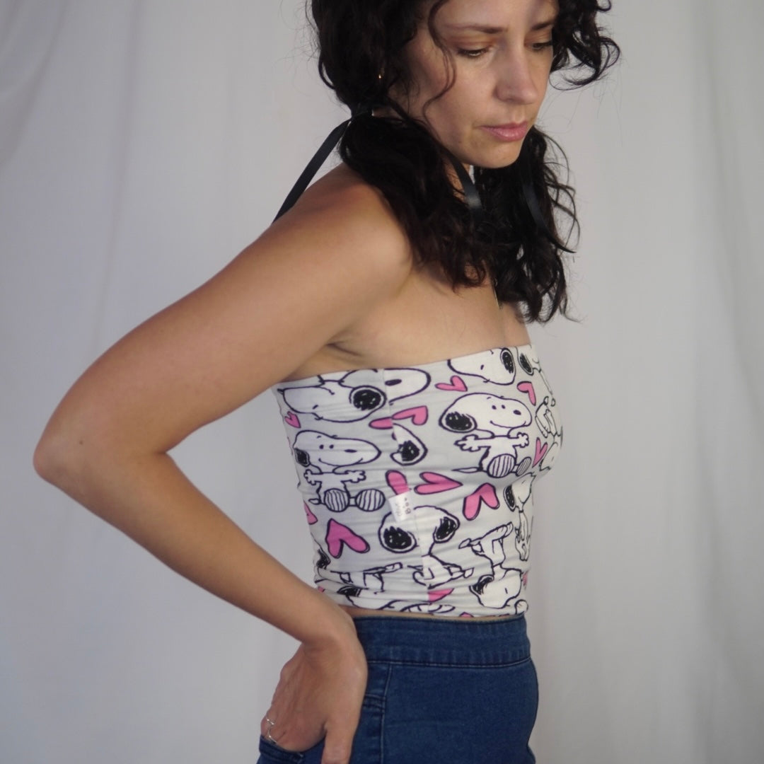 Super Stretchy Snoopy Tube Top (Medium/Large)